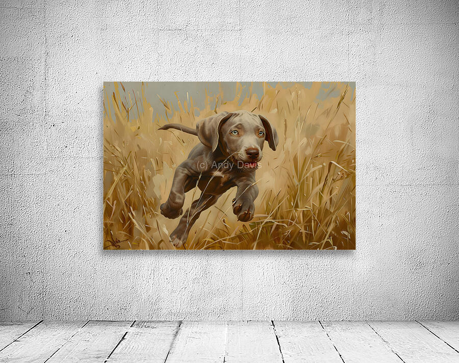 Puppy Paintings by Museblot 20 Wall Preview