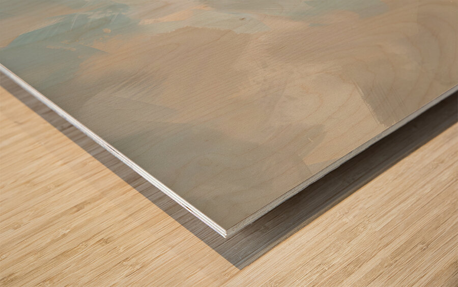 Puppy Paintings by Museblot 7 Wood print