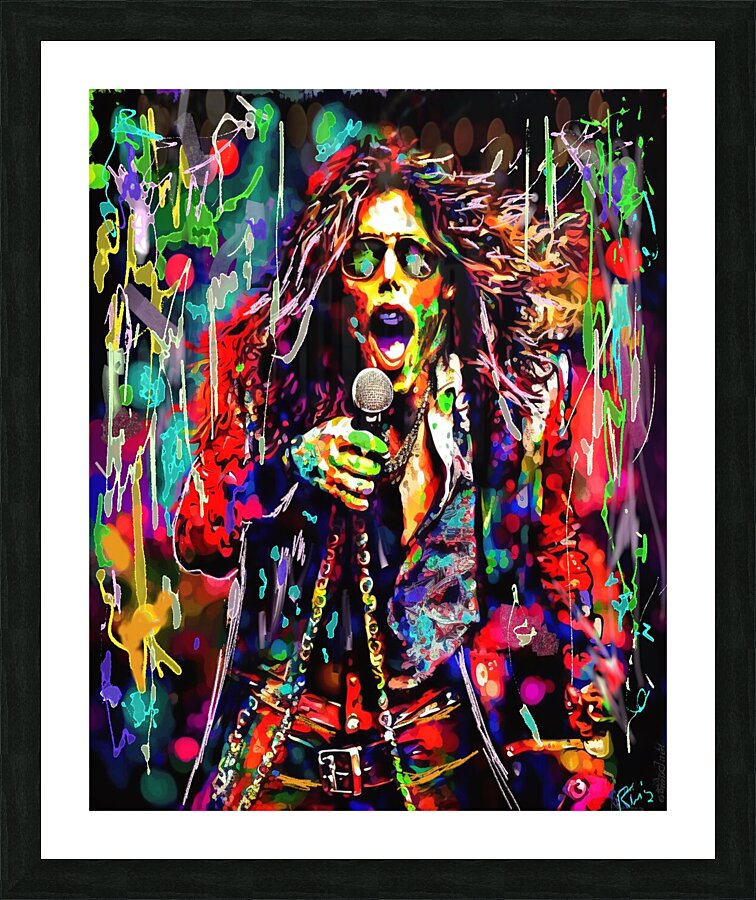 Aerosmith Picture Frame print