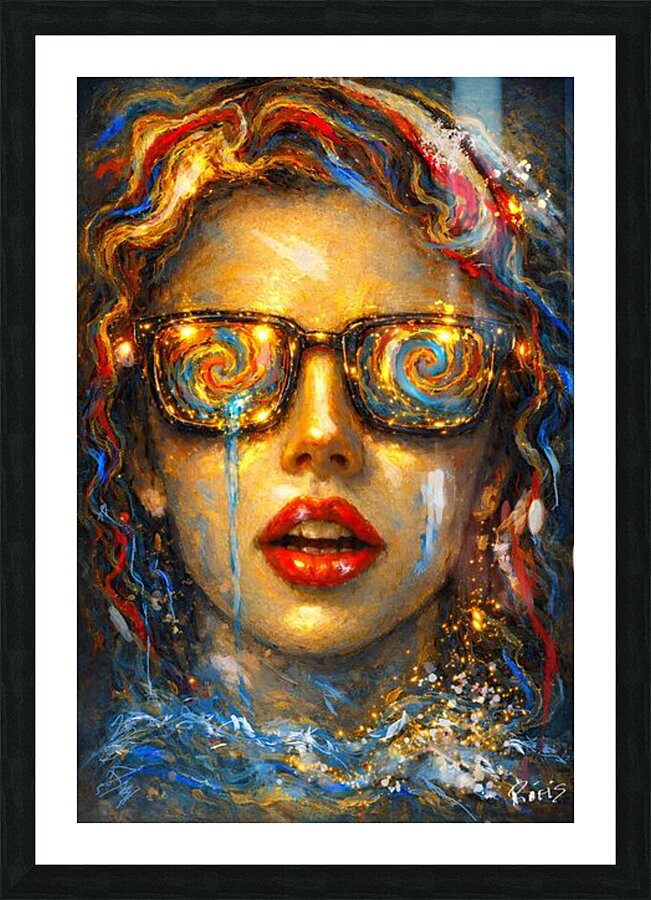 Ocean therapy Picture Frame print