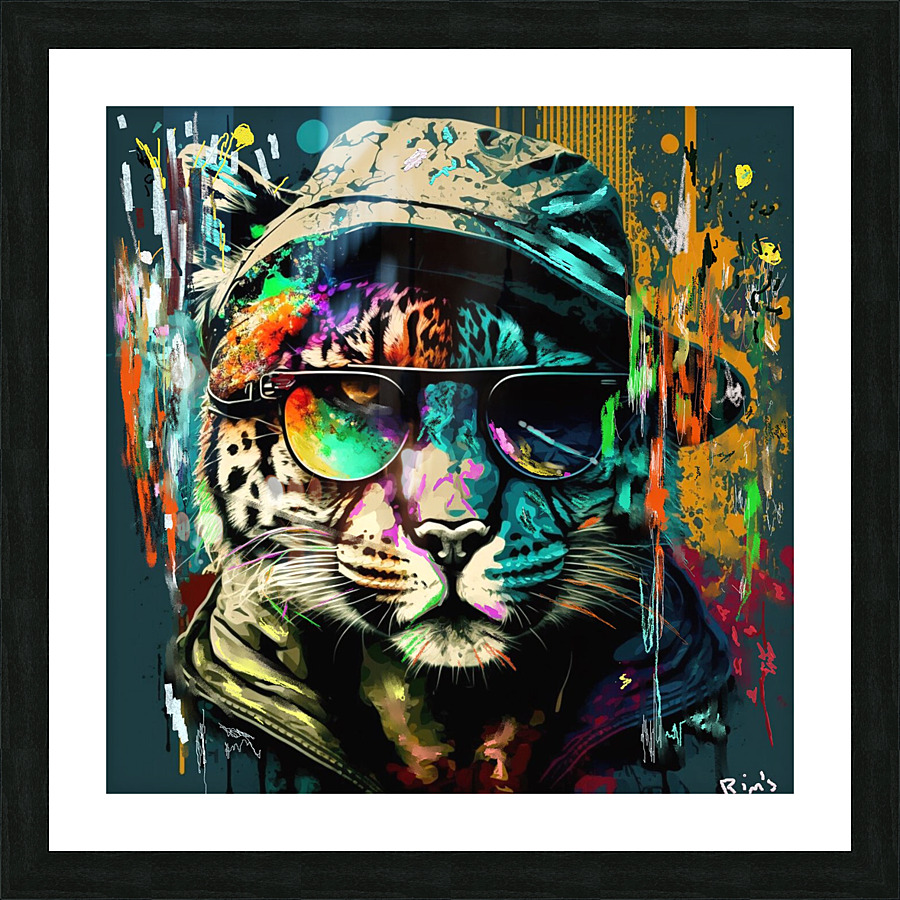 Swag tiger Picture Frame print