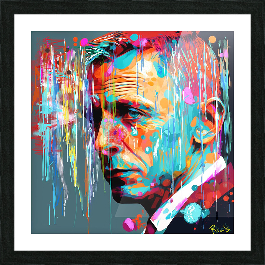 Wet 007 Picture Frame print
