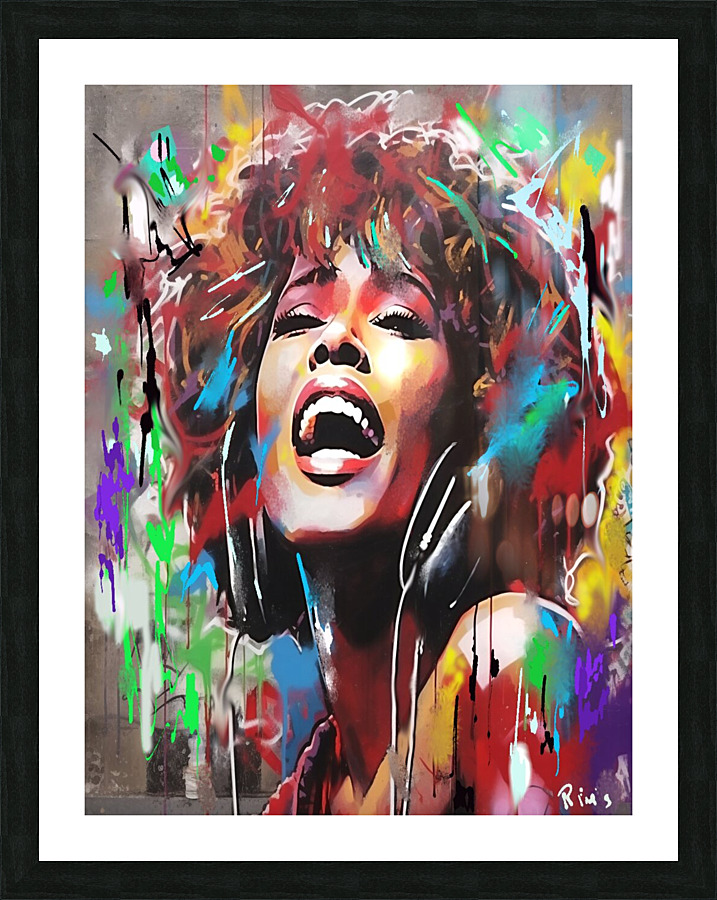 Whitney Picture Frame print
