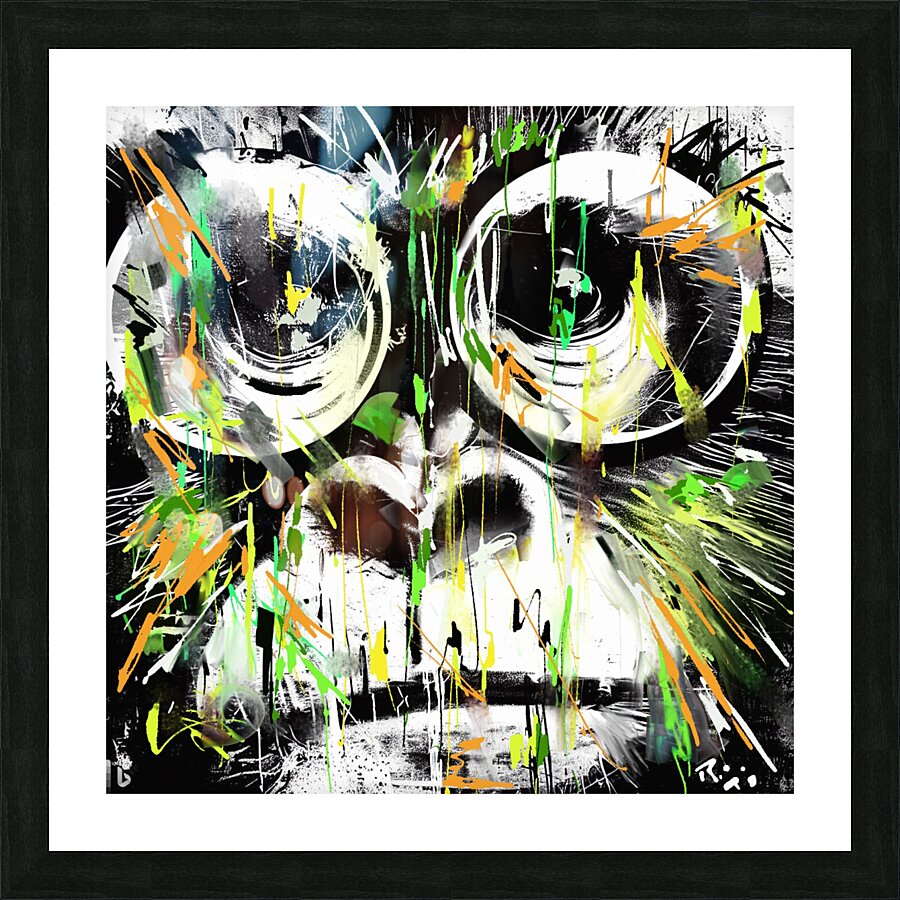 Jungle Nerd Picture Frame print