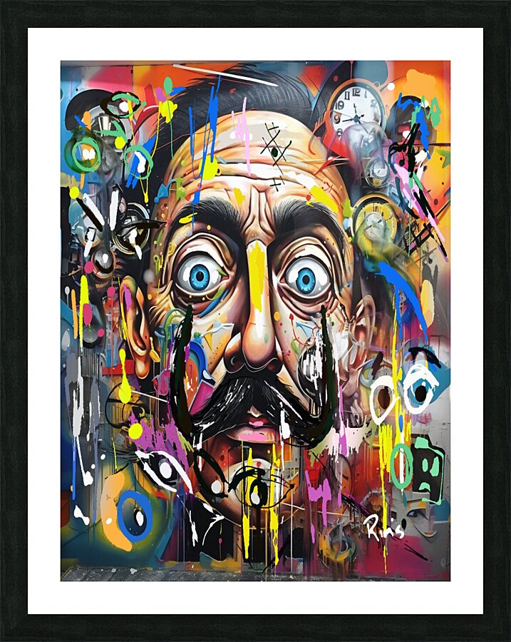 Paranoia Dali Picture Frame print