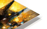 Batman in fire HD Metal print
