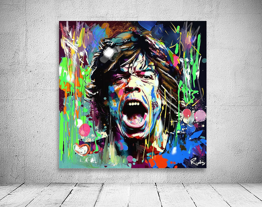 Jagger in concert Wall Preview