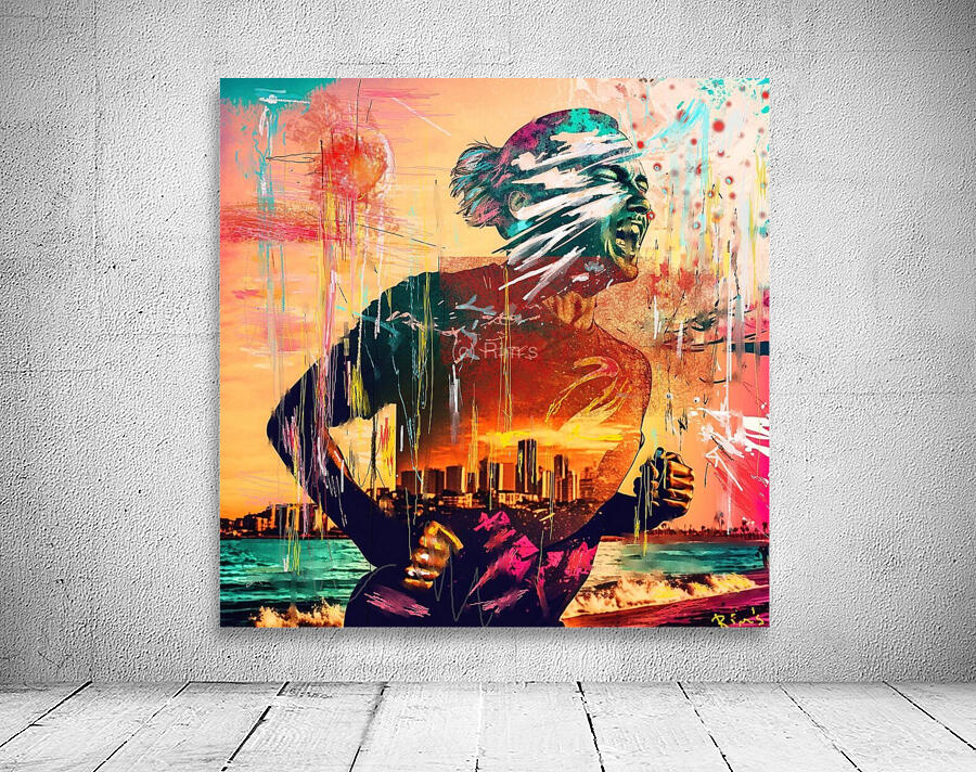 Sun runner Wall Preview