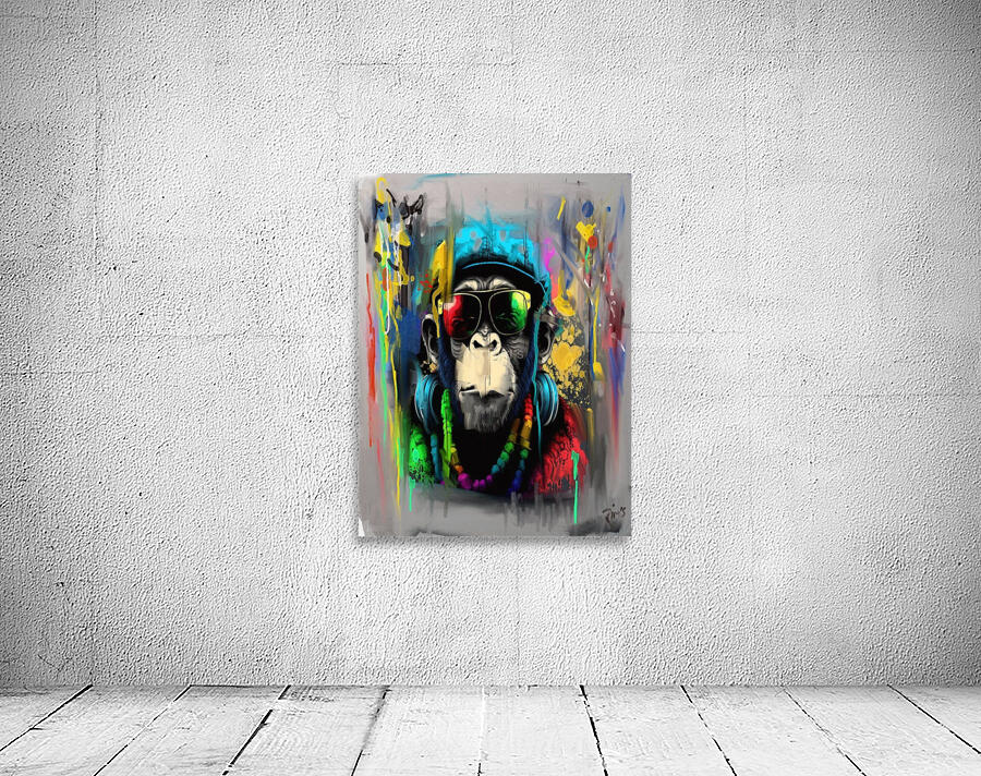 Djay monkey Wall Preview