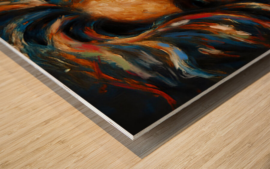 Rebelle Wood print