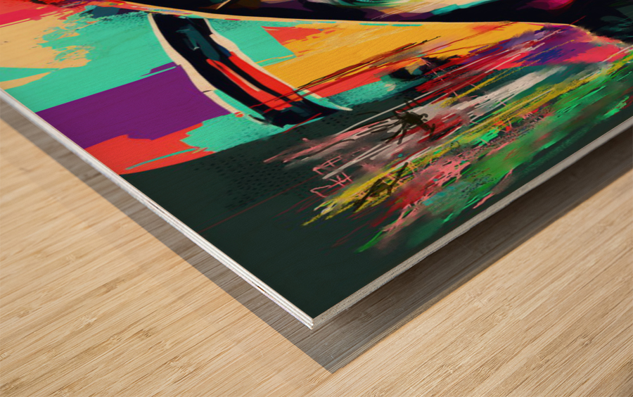 Seduction naturelle Wood print
