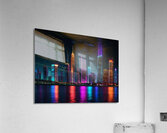 A modern reception room at a company headquarters 9 Acrylic Print