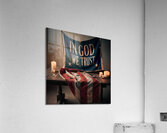 in god we trust Acrylic Print