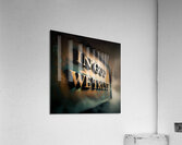 in god we trust Acrylic Print