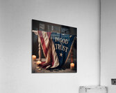 in god we trust Acrylic Print
