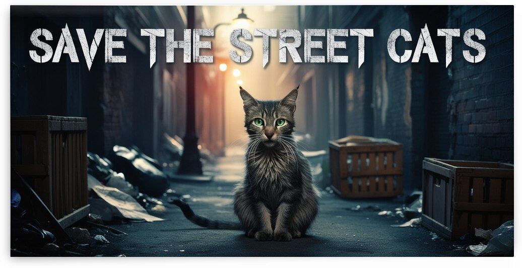 Save the street cats 1 by mohamed gaber