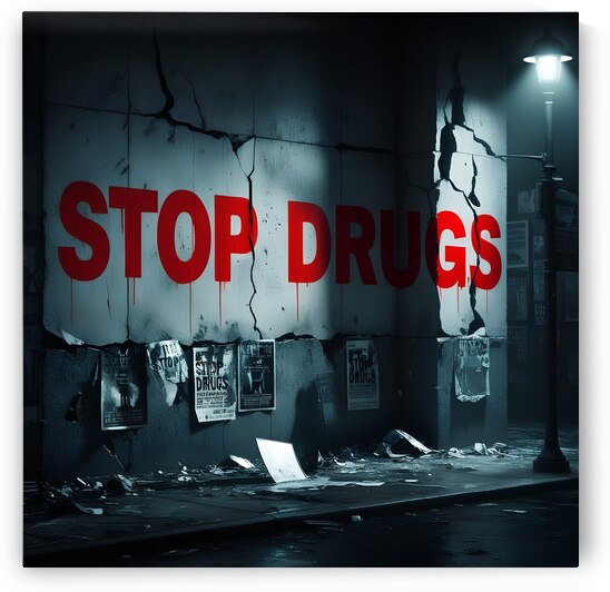 Stop drugs 5 by mohamed gaber