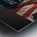 in god we trust Metal print