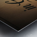 in god we trust Metal print