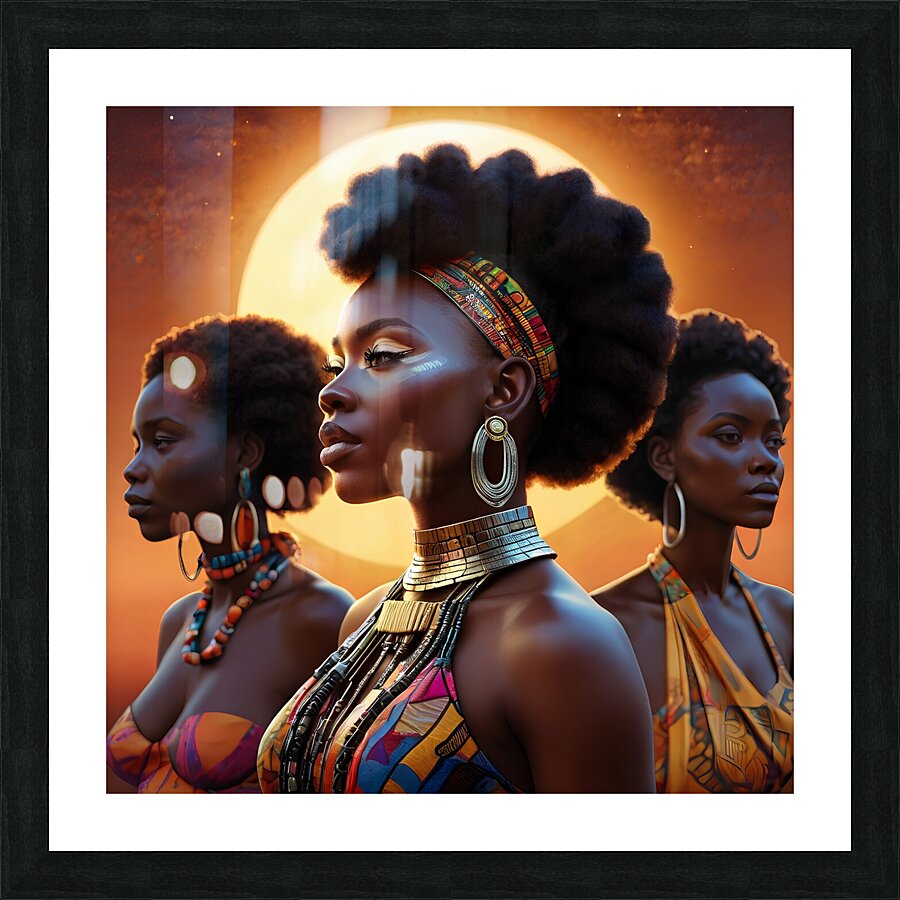 Portrait of a woman 13 Picture Frame print