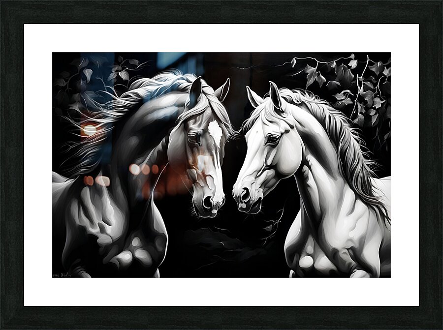 Horses 13 Picture Frame print