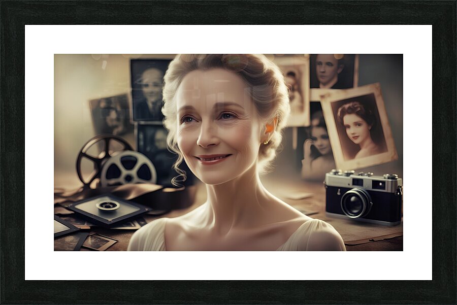  nostalgia 4 Picture Frame print
