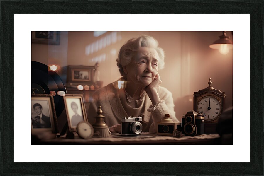  nostalgia 6 Picture Frame print