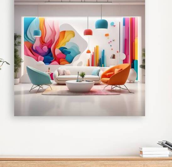 A modern reception room at a company headquarters 7 by mohamed gaber