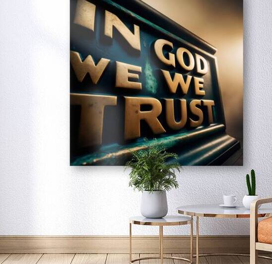 in god we trust by mohamed gaber