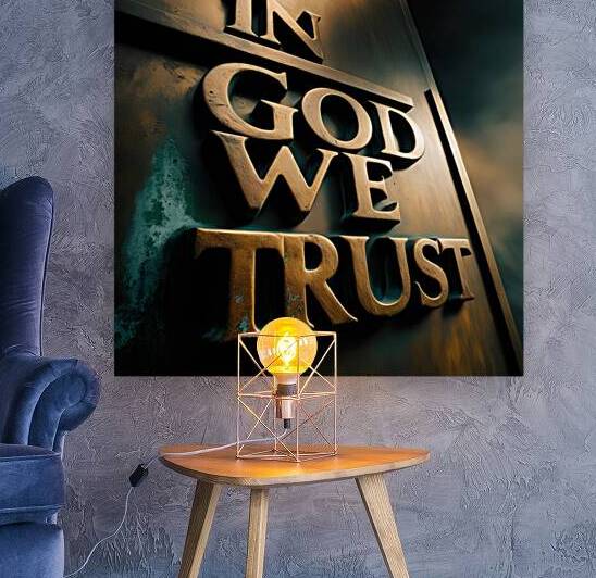 in god we trust by mohamed gaber