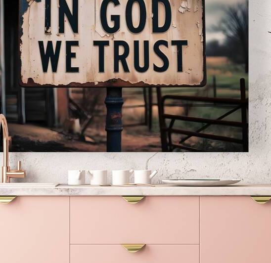 in god we trust by mohamed gaber