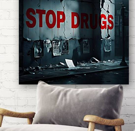 Stop drugs 5 by mohamed gaber