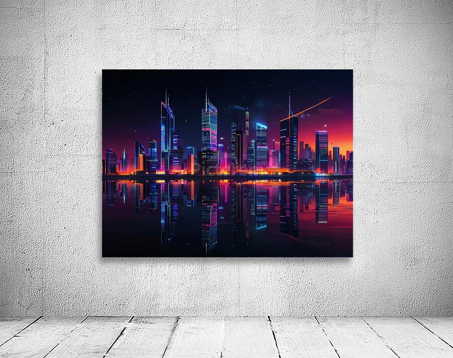 A modern reception room at a company headquarters 7 Wall Preview