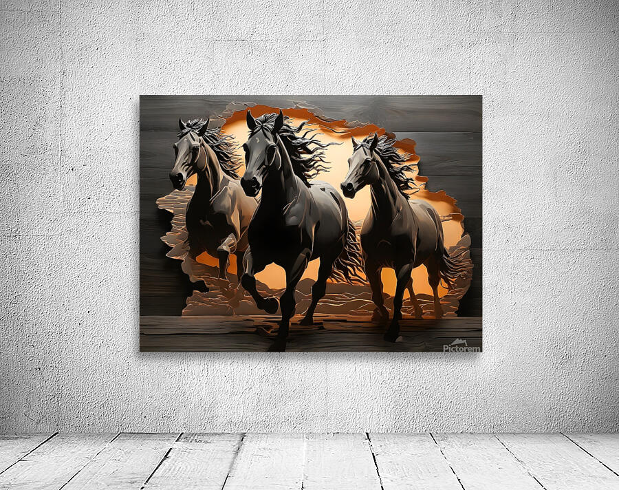 Horses 5 Wall Preview