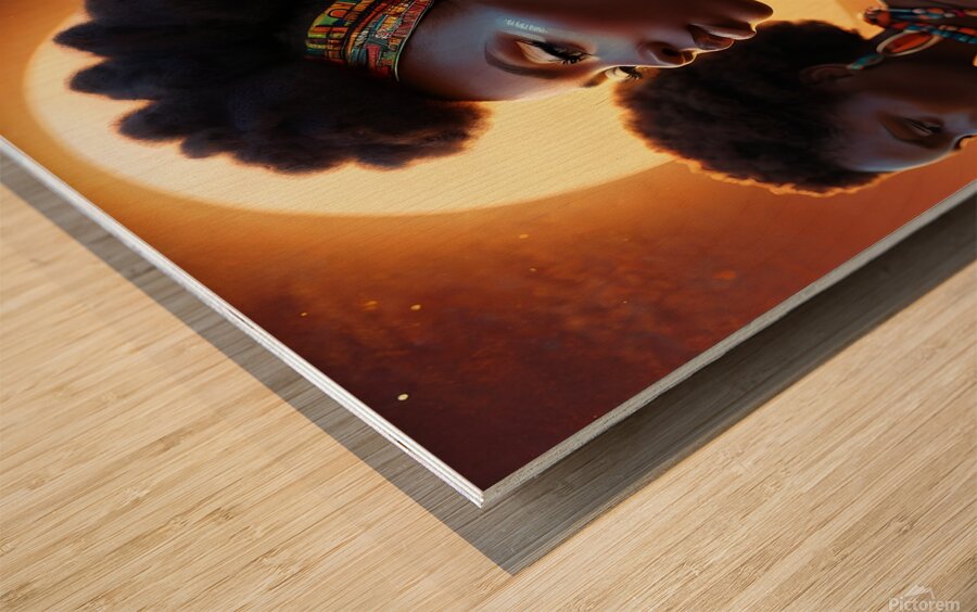 Portrait of a woman 13 Wood print