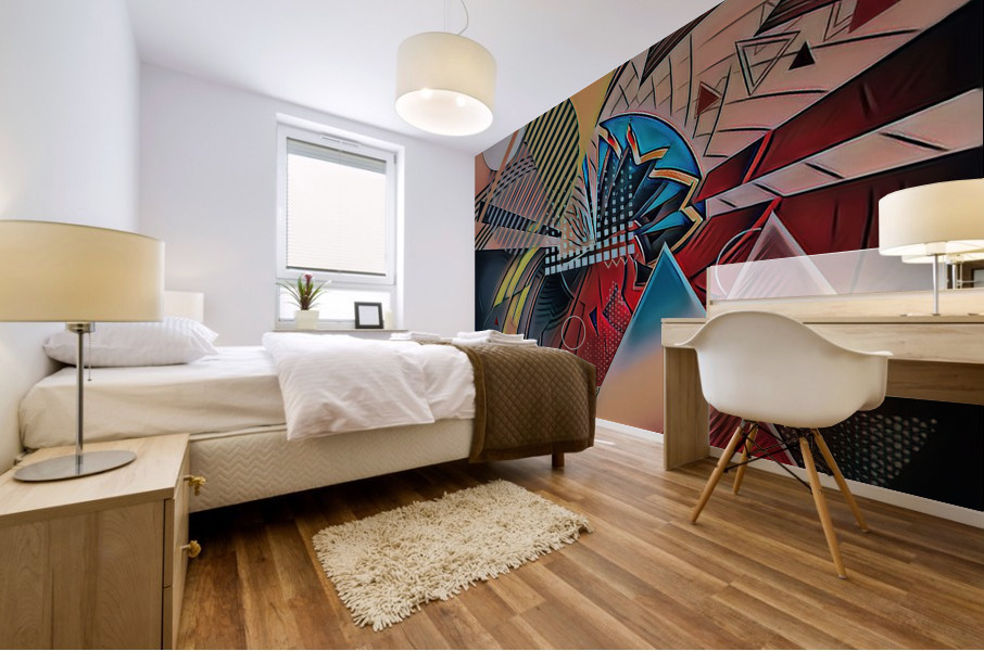 Abstract  Mural print