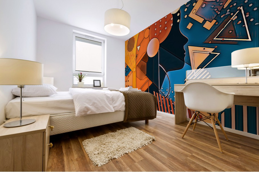 Logics Mural print
