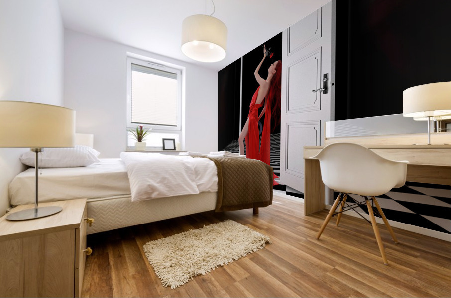 Illusion Mural print