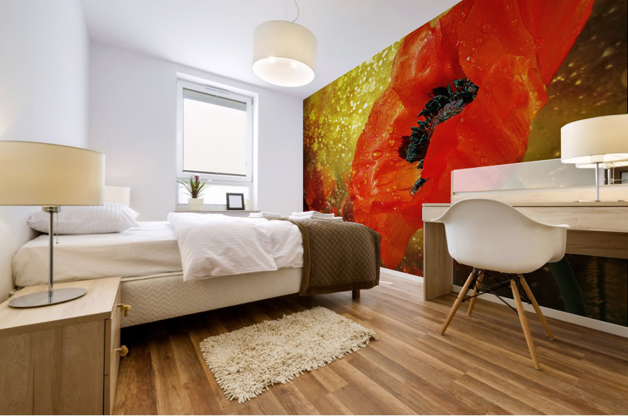 After the rain Mural print