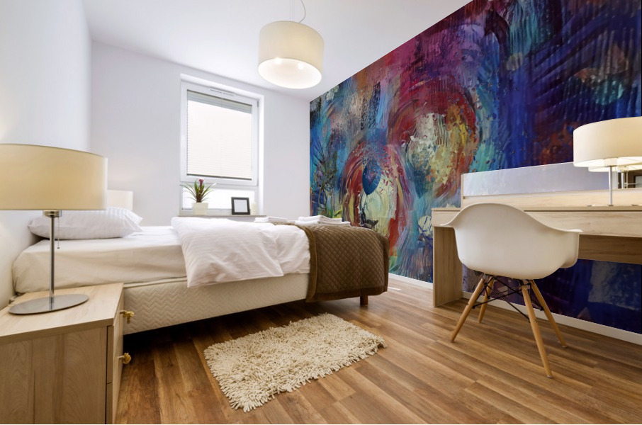 Balloon Mural print