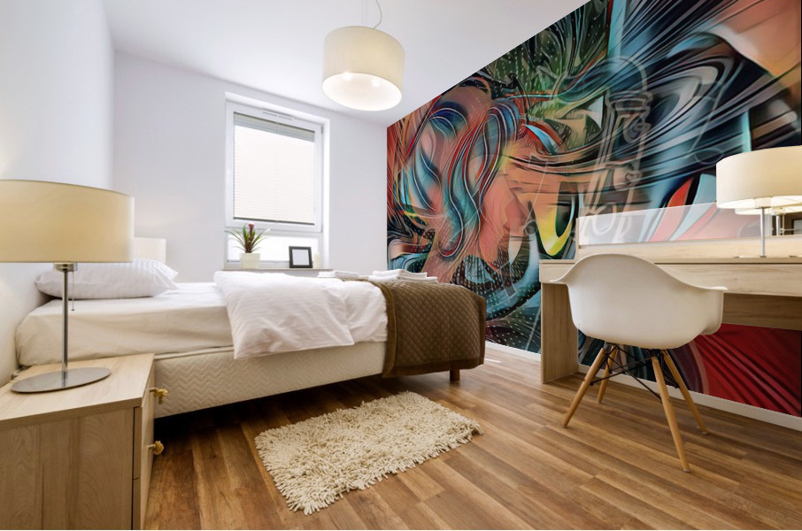 Sax Mural print