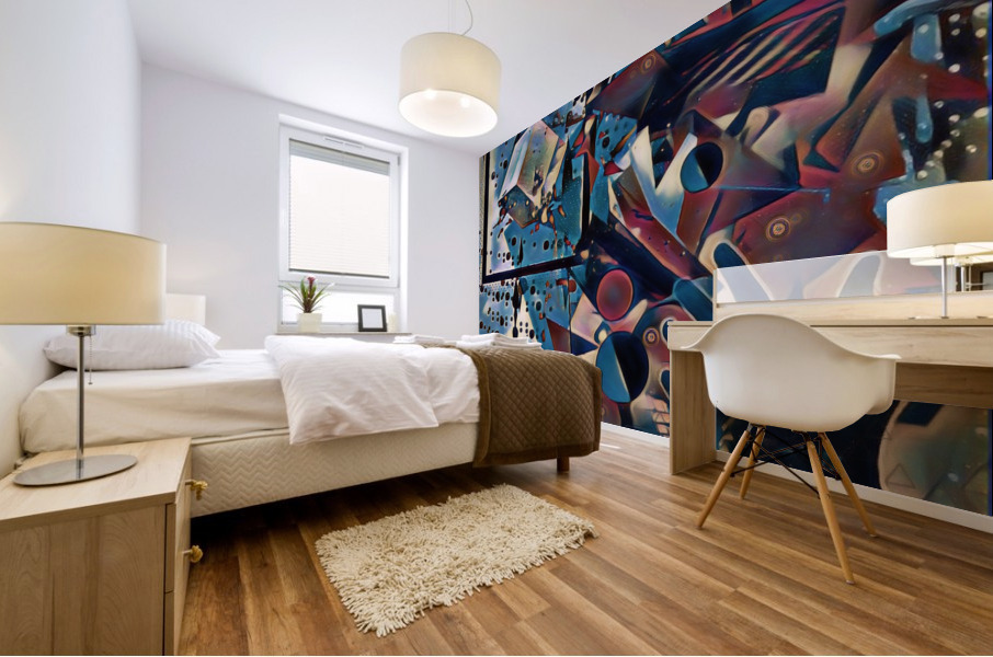Chaos Mural print