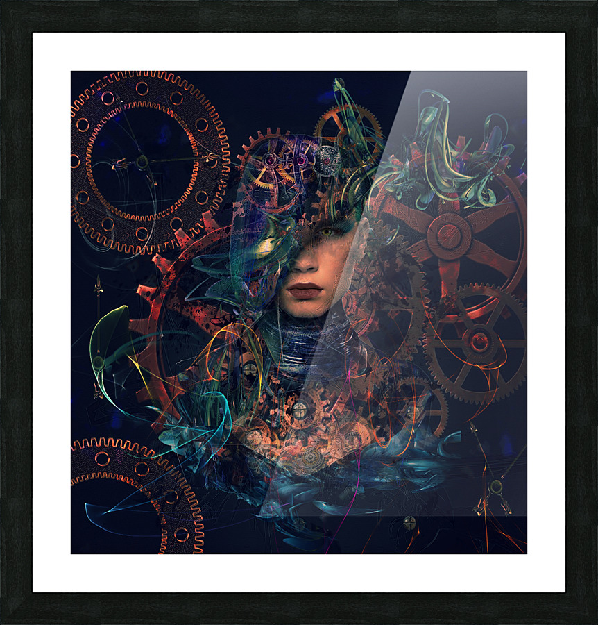 Reincarnation. Picture Frame print
