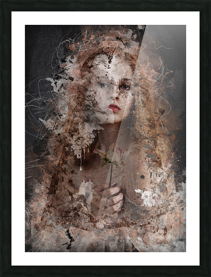 Pandemie Picture Frame print