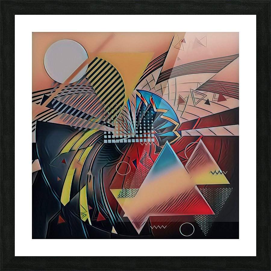 Abstract  Picture Frame print