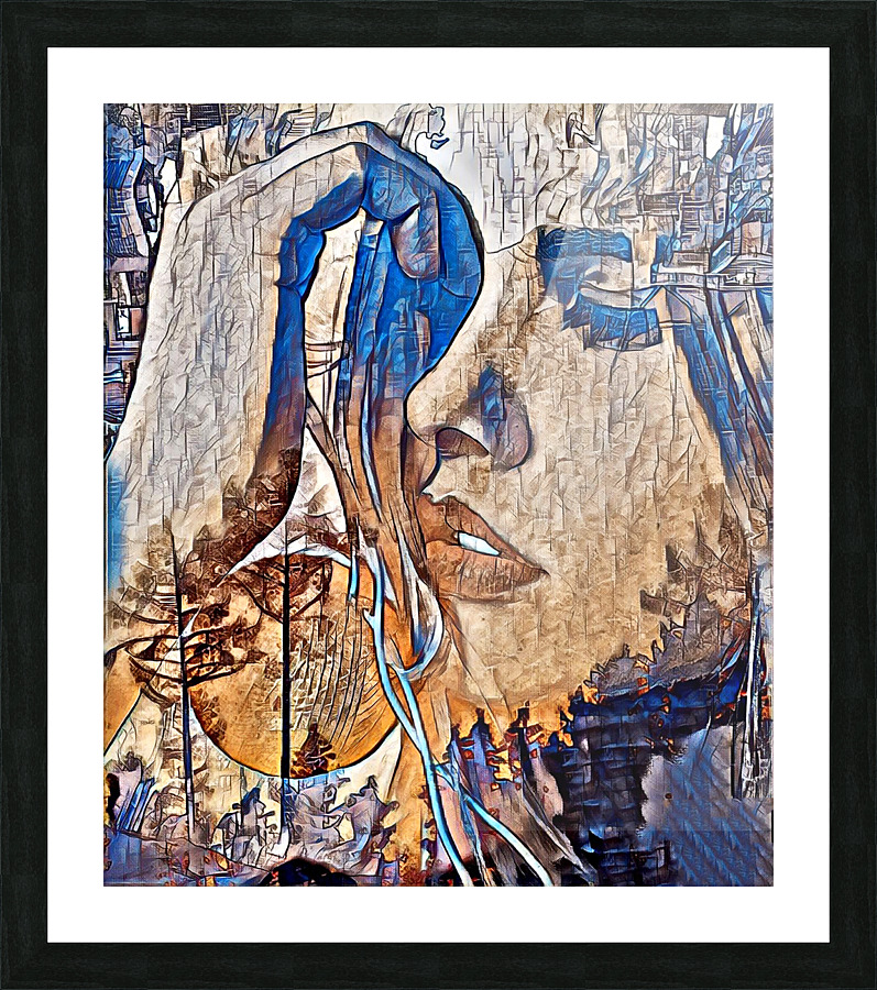 Thoughts Picture Frame print