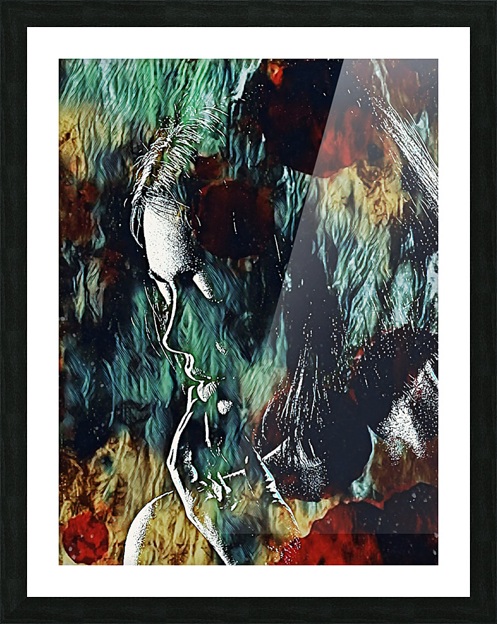 Sadness Picture Frame print