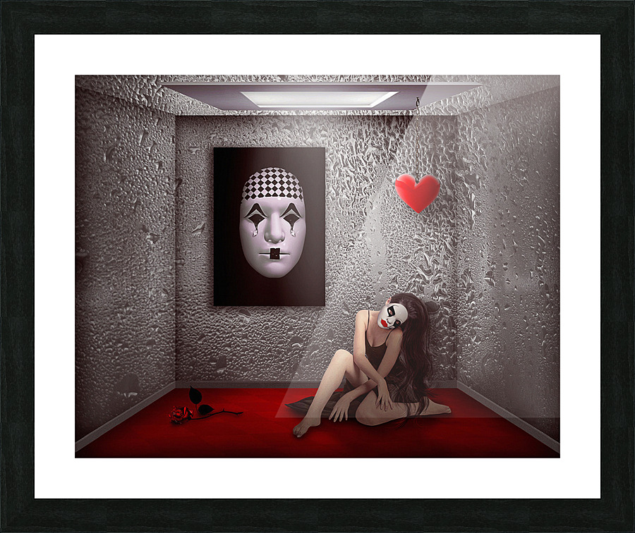 Isolation Picture Frame print