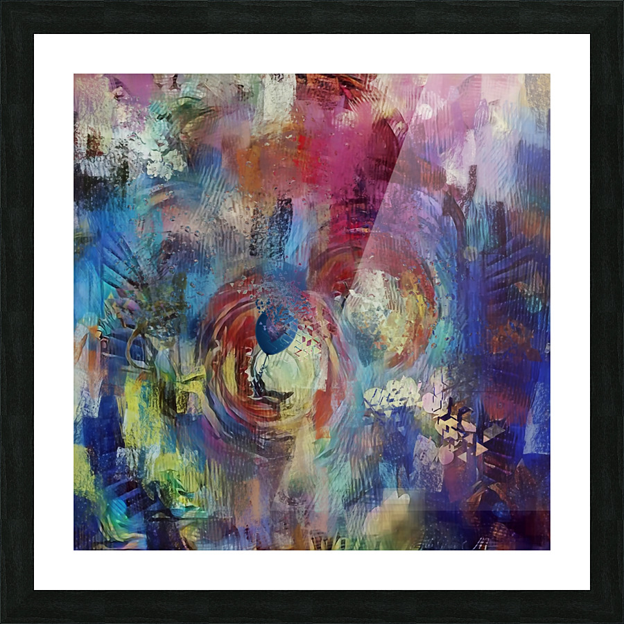 Balloon Picture Frame print