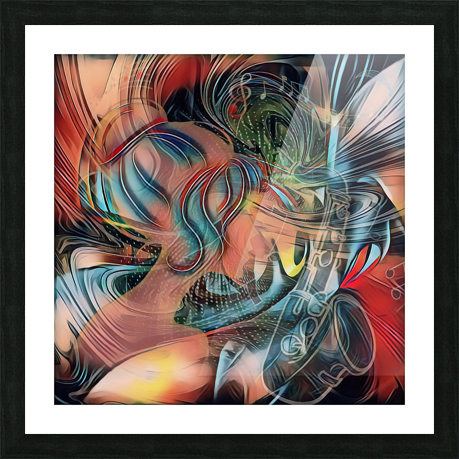 Sax Picture Frame print